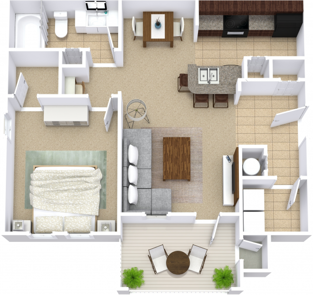 Apartments in Houma | Ansley Place, Houma, LA The Highland